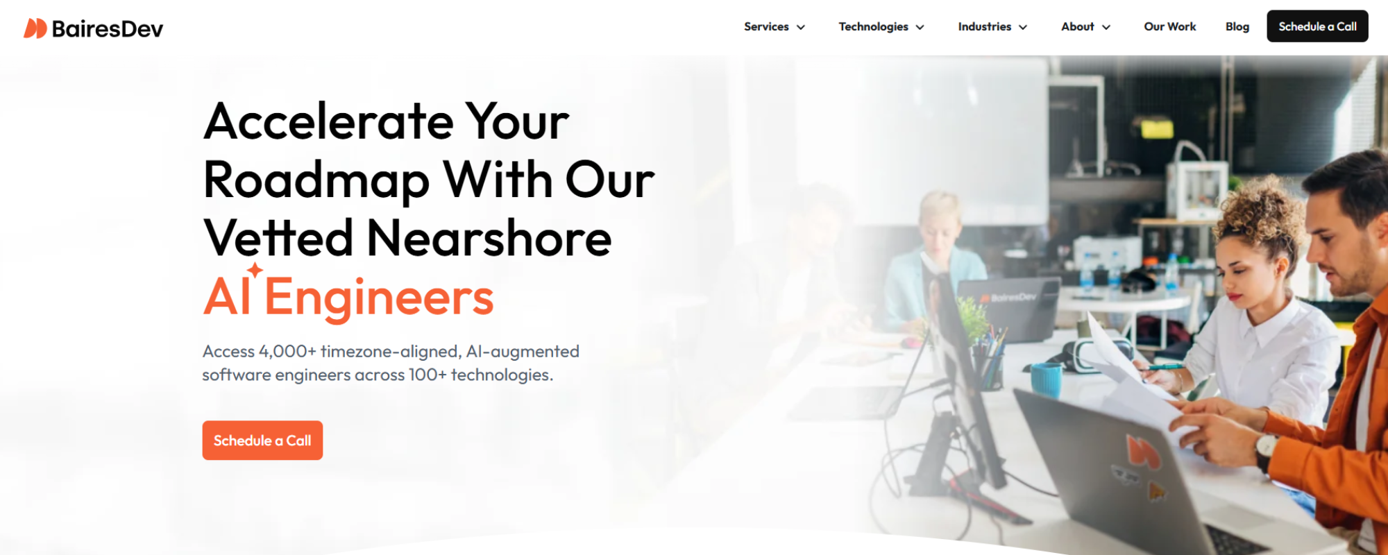 best nearshore software development companies for secure software products, BairesDev