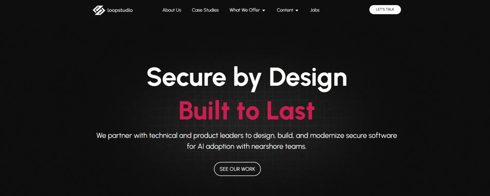 best nearshore software development companies for secure software products, LoopStudio